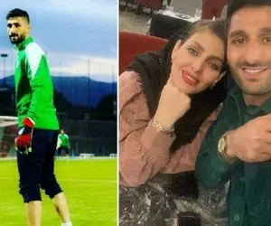 بیوگرافی رشید مظاهری دروازبان اسبق استقلال و همسرش مریم عبداللهی