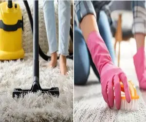 فرش رو مثل روز اول بدون یه قطره آب تمیز کن/ رازهای تمیزکاری حرفه ای که فقط لجندا بلدن