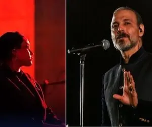 ببینید| آواز ملکوتی خواننده زن که  با صدای علیرضا قربانی تکمیل شد