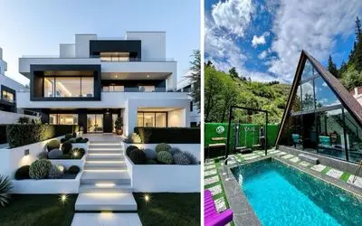 هزینه های ساخت ویلای لوکس 200 متری در لفور مازندران؛ ترکیب طبیعت و معماری مدرن