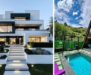 هزینه های ساخت ویلای لوکس 200 متری در لفور مازندران؛ ترکیب طبیعت و معماری مدرن