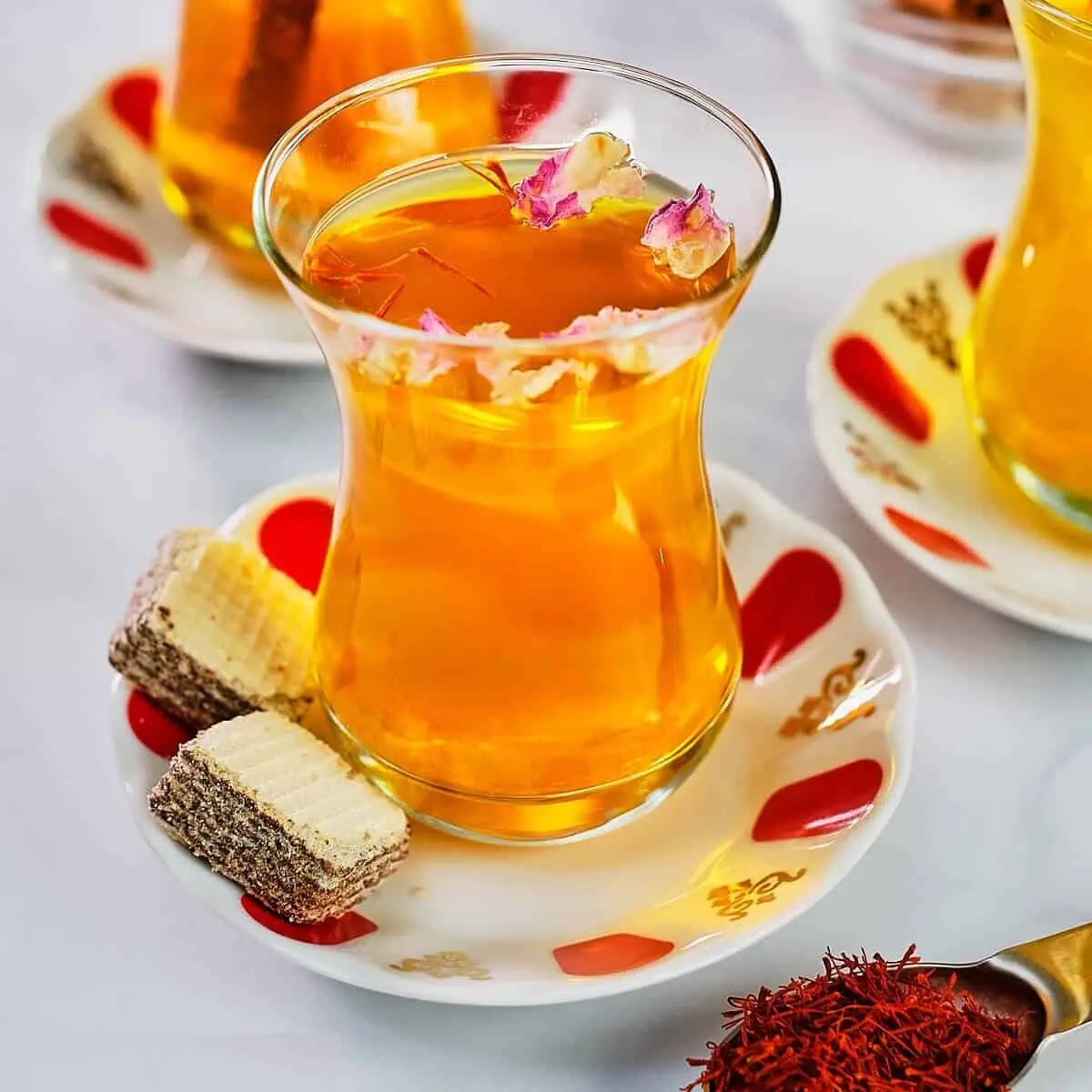 چای زعفرون