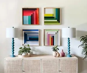 چیدانه خیلی قشنگ؛ روی میز کنسول چی بذاریم؟ نذار خالی بمونه با اینا خوشگلش کن