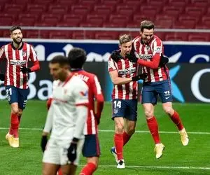 جای پای اتلتیکومادرید در صدر جدول لالیگا محکم شد