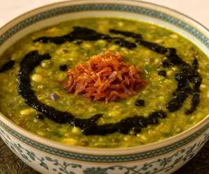 آموزش آشپزی؛ عدس، ماش + رشته، پیاز و ادویه میشه یه آش خوشمزه