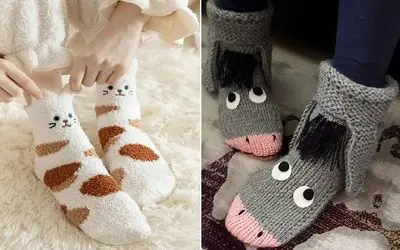 گوگولی ترین جوراب های پشمی مناسب فصول سرد؛ با پوشیدن اینا پرت میشی تو دنیای قصه ها