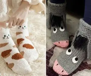 گوگولی ترین جوراب های پشمی مناسب فصول سرد؛ با پوشیدن اینا پرت میشی تو دنیای قصه ها