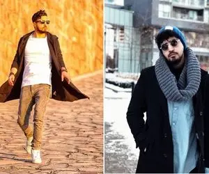 صدرا از پوست شیر گرفته تا مدلینگ غوغا می کنه؛ مهرداد صدیقیان با یقه اسکی و کت کلاسیک!