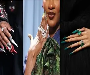 جزئیات طلایی مت گالا ۲۰۲۵؛ نگاهی به ترندهای برتر طراحی ناخن