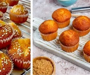 طرز تهیه کیک یزدی خونگی با بهترین روش / پف زیاد و بافت عالی