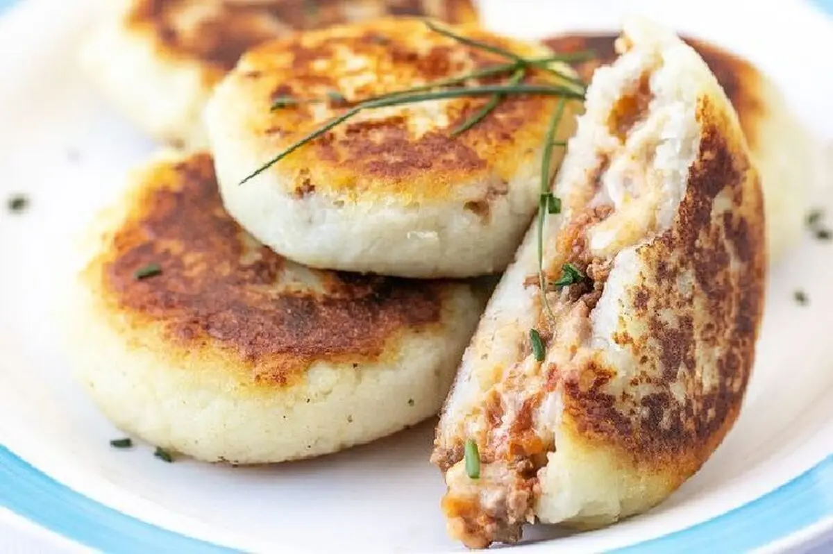 طرز تهیه کوکو سیب زمینی شک پر