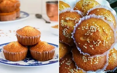 طرز تهیه کیک یزدی بدون فر خوش طعم با پف زیاد / دستور پخت راحت و اندازه ها با لیوان