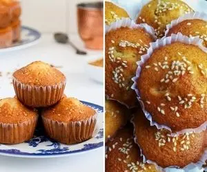 طرز تهیه کیک یزدی بدون فر خوش طعم با پف زیاد / دستور پخت راحت و اندازه ها با لیوان