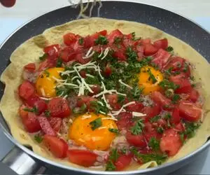 غذای یک ربعی؛ دو مدل املت جذاب و خوشمزه که سه سوته حاضر میشه خیلی هم خوش قیافس