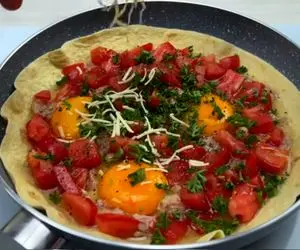 غذای یک ربعی؛ دو مدل املت جذاب و خوشمزه که سه سوته حاضر میشه خیلی هم خوش قیافس