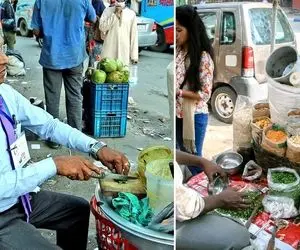 غذای خیابانی؛ مرد بنگلادشی تو یه جای فجیع کثیف / خوشتیپ کرده غذای باحال درست میکنه