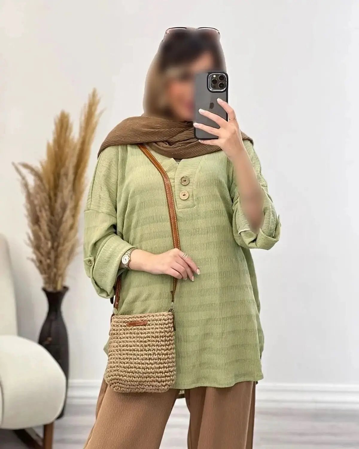 مانتو جلدو باز بدون دکمه