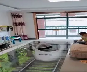 معماری نوین؛ خونه ساختن توش ایستگاه زدن قطار داخل شهری اونجا پیاده و سوار بشن