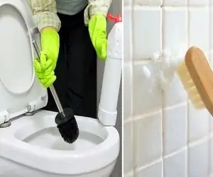 روش از بین بردن جرم های سرسخت سرویس بهداشتی با مواد طبیعی؛ اینجوری مواظب ریه هات باش