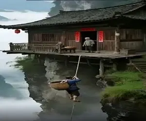 معماری خلاقانه؛ اولاد اینه برا دیدن مامان باباش جونشو میذاره کف دستش آویزون از طناب