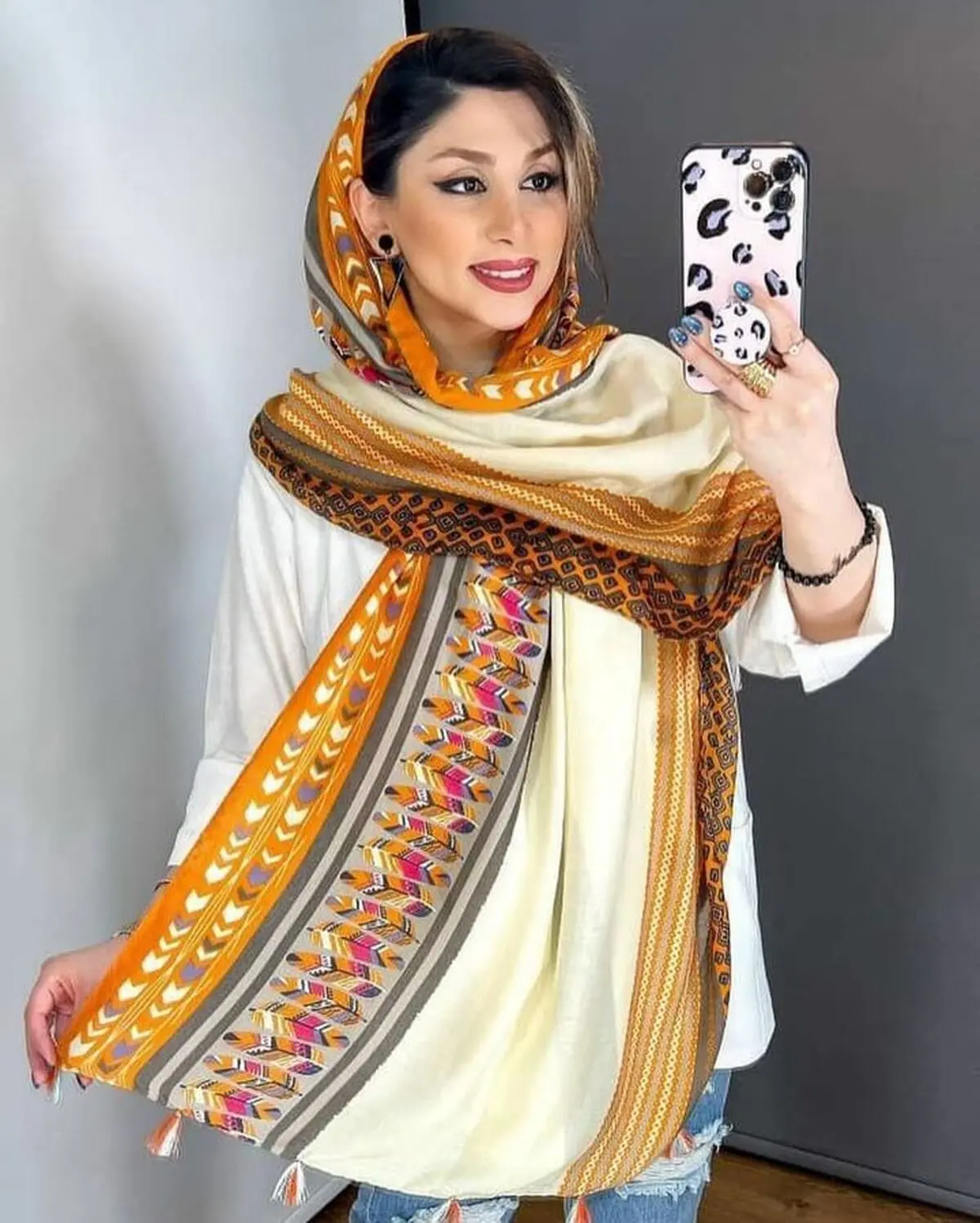 چه شال و روسری به فرم چهره ام میاد