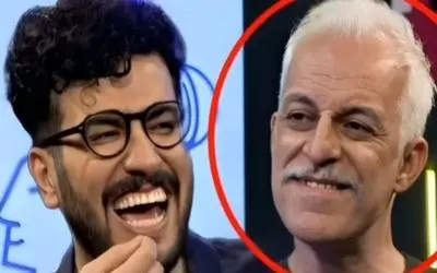 سکانس خندان/کاظم سیاحی پرنده های قفسی عادت دارن به بی کسی میخونه/خودش مرده از خنده