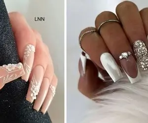 طراحی مینیمال و لاک ژل مناسب عروس خانوم ها / تالار چه میگیری چه نمیگیری ظاهرت مهمه ها