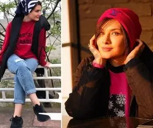 ساناز سعیدی یه نیوکمپ بازی کرد چه استایل پرفکتی واسه خودش ساخته؛ مانتو ایرونی خفنشو!