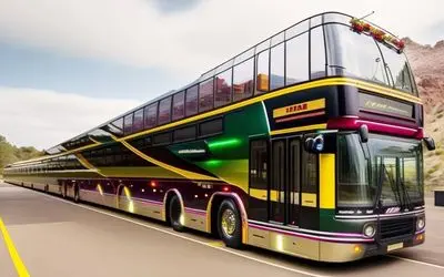 ماشین های پهن پیکر؛ 10 اتوبوس طویل دنیا که اندازه 10 تا بی آر تی خاوران مسافر می زنن