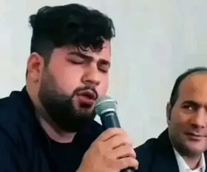 آواز احساسی؛ حسن ریوندی خون گریه کرد و قتی پسر درشت اندام انقدر با سوز خوند