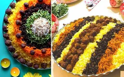 طرز تهیه ساطری پلو به روش اصیل / پلو مخلوط خوشمزه مشهدی رو اینجوری بپزید