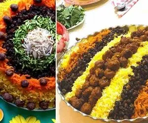 طرز تهیه ساطری پلو به روش اصیل / پلو مخلوط خوشمزه مشهدی رو اینجوری بپزید