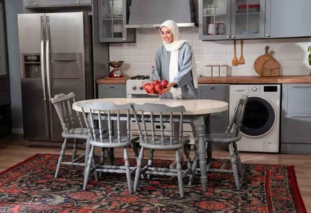 زیباترین فرش ها برای آشپزخانه
