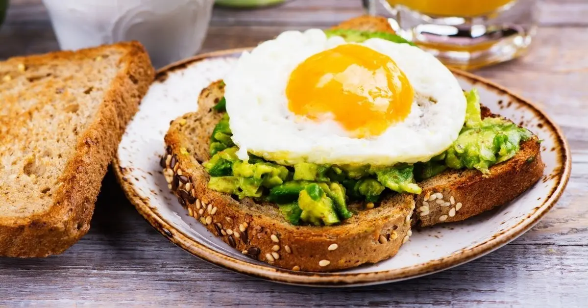 Breakfast with heigh protein