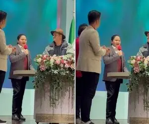 آواز محلی؛ پسره گیس بلند تو برنامه کیانوش گرامی چه آهنگ آذری قلب دراری میخونه