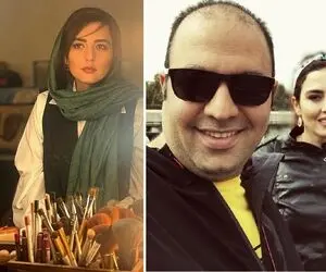 تولد پرفکت و هنری که خواهر نرگس محمدی کنار همکاراش گرفت؛ خانوم با لباس سفید چه عجیبه!