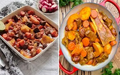 طرز تهیه تاس کباب با بهترین طعم و مزه / یه ناهار خوشمزه و مقوی که حرف نداره