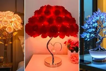 مدل های چراغ خواب فانتزی؛ با یه نور ملایم نازو رخ دلبرانه مناسب هر سبک اتاق که بگی