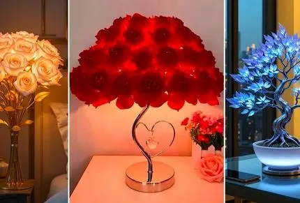 مدل های چراغ خواب فانتزی؛ با یه نور ملایم نازو رخ دلبرانه مناسب هر سبک اتاق که بگی