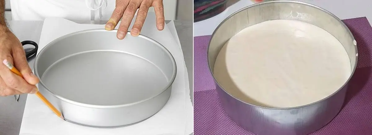 کیک وانیلی