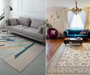 فرش کرم تکراری شده ولی دوسش داری؟ بیا با این رنگا ترکیبش کن و یه دکور ناااب بساز!