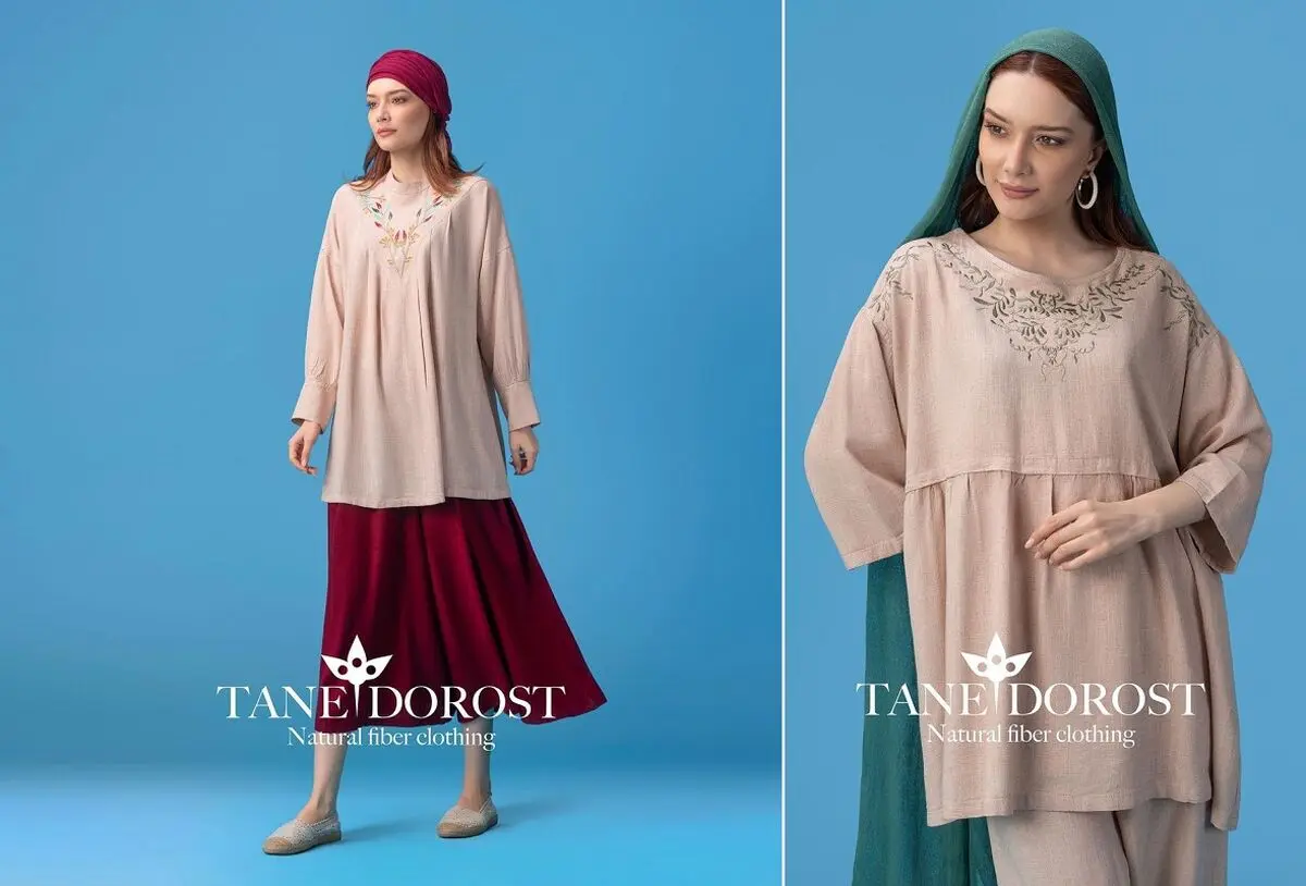 مانتو شومیزی تنِ درست
