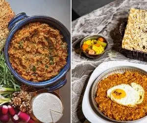 ترفند های خوشمزه تر شدن میرزا قاسمی؛ اینجوری راحت پوست بادمجون های دودی رو بگیرید