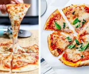 طرز تهیه پیتزا تورتیلا؛ تو بیست دقیقه شام یه پیتزا سوپر خفففن درست کن همه کفشون ببره