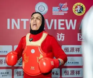 شهربانو منصوریان قهرمان جام جهانی شد