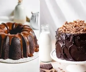 طرز تهیه کیک شکلاتی؛ از اون مدلای دبل چاکلتِ خیس و خوشمزه 