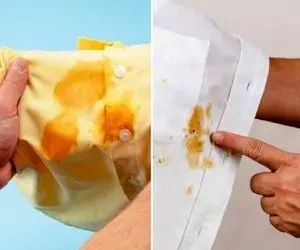 موقع آشپزی لباست روغنی شد؟ یا شایدم لباس آقایی تو کار روغنی شده؛ ترفندای تمیز کردنش