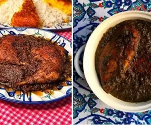 طرز تهیه خورشت مرغ ترش به روش اصیل / همراه کته یه ترکیب برنده واسه ناهار