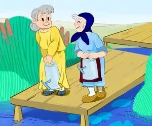 بازی فکری؛ مغز انیشتن میخواد تا بگی کدوم از مادر بزرگ ها آب بیشتری حمل میکنه