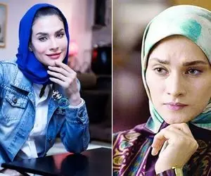 قبل و بعد ساناز سعیدی / ناهید سریال نفس بیست و پنج سال پیش شکل مدلای اروپا بوده
